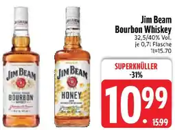 Edeka Jim Beam Bourbon Whiskey Angebot