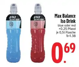 Edeka Max Balance Iso Drink Angebot