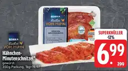 Edeka Bestes VOM HUHN Hähnchen- Minutenschnitzel Angebot