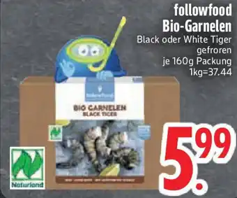 Edeka followfood Bio-Garnelen Angebot