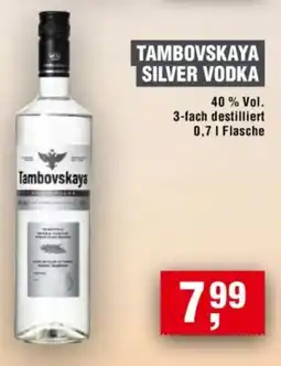 Handelshof TAMBOVSKAYA SILVER VODKA Angebot