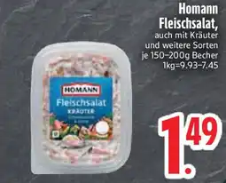 Edeka Homann Homann Fleischsalat, Angebot