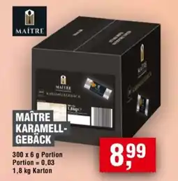 Handelshof MAÎTRE KARAMELLGEBÄCK Angebot