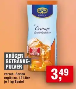 Handelshof KRÜGER GETRÄNKEPULVER Angebot