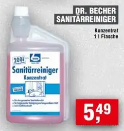 Handelshof DR. BECHER SANITÄRREINIGER Angebot