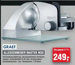 Handelshof GRAEF. ALLESSCHNEIDER MASTER M20 Angebot
