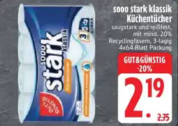Edeka S000 stark klassik Küchentücher Angebot