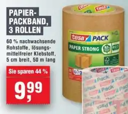 Handelshof tesa PAPIER- PACKBAND, 3 ROLLEN Angebot