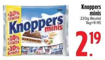 Edeka Knoppers minis Angebot