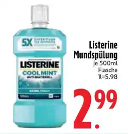 Edeka Listerine Mundspülung Angebot