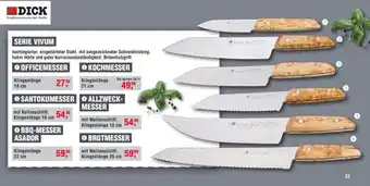 Handelshof DICK SERIE VIVUM OFFICEMESSER Angebot