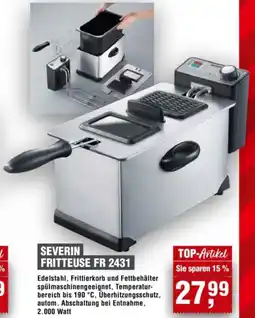 Handelshof SEVERIN FRITTEUSE FR 2431 Angebot
