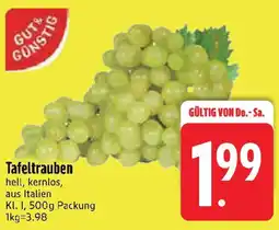 Edeka GUT&GUNSTIG Tafeltrauben Angebot