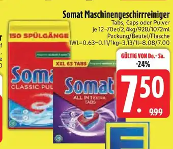 Edeka Somat Maschinengeschirrreiniger Angebot