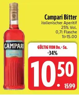 Edeka Campari Bitter Angebot
