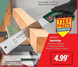 Lidl Parkside Japansäge Angebot
