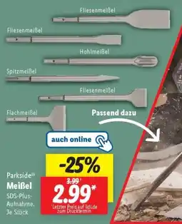 Lidl Parkside Meißel Angebot