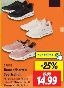 Lidl CRIVIT Damen/Herren Sportschuh Angebot