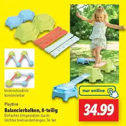Lidl Playtive Balancierbalken, 8-teilig Angebot