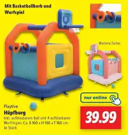 Lidl Playtive Hüpfburg Angebot