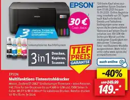 Lidl EPSON Multifunktions-Tintenstrahldrucker Angebot