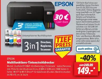 Lidl EPSON Multifunktions-Tintenstrahldrucker Angebot