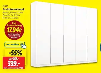 Lidl rauch Drehtürenschrank Angebot