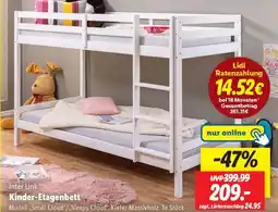 Lidl Inter Link Kinder-Etagenbett Angebot