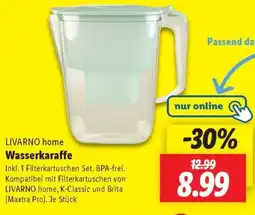 Lidl LIVARNO home Wasserkaraffe Angebot