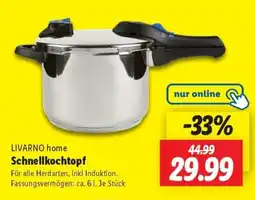 Lidl LIVARNO home Schnellkochtopf Angebot
