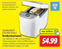 Lidl SILVERCREST KITCHEN TOOLS Brotbackautomat Angebot