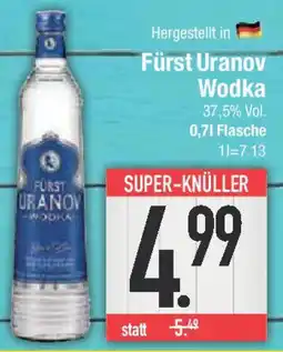 E-Center Fürst Uranov Wodka Angebot