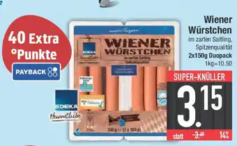 E-Center Wiener Würstchen Angebot