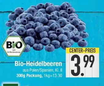 E-Center Bio-Heidelbeeren Angebot