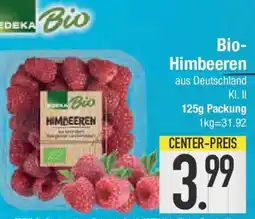 E-Center EDEKA Bio Bio- Himbeeren Angebot