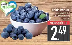 E-Center Heidelbeeren Angebot