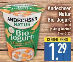 E-Center Andechser Natur Bio-Jogurt Angebot