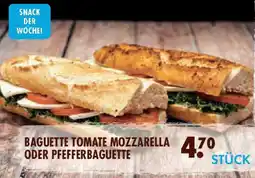E-Center Baguette tomate mozzarella oder pfefferbaguette Angebot