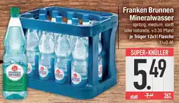 E-Center Franken Brunnen Mineralwasser Angebot