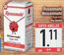 E-Center Rosenmehl Weizenmehl Type 405 Angebot