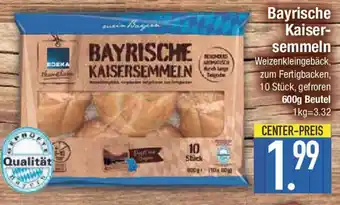 E-Center Bayrische Kaiser- semmeln Angebot