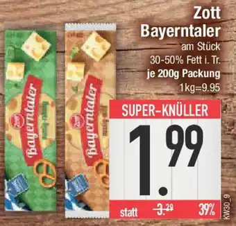 E-Center Zott Bayerntaler Angebot