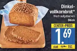 E-Center Dinkel- vollkornbrot Angebot