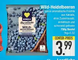 E-Center EDEKA Herzstücke Wild-Heidelbeeren Angebot