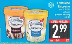 E-Center Landliebe Eiscreme Angebot