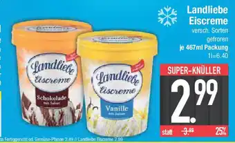 E-Center Landliebe Eiscreme Angebot