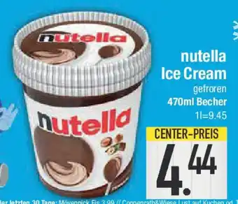 E-Center nutella Ice Cream Angebot