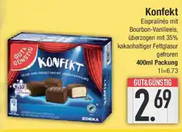 E-Center GUT& GUNSTIG Konfekt Angebot