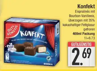 E-Center GUT& GUNSTIG Konfekt Angebot