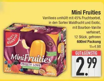 E-Center GUT&GÜNSTIG Mini Fruities Angebot